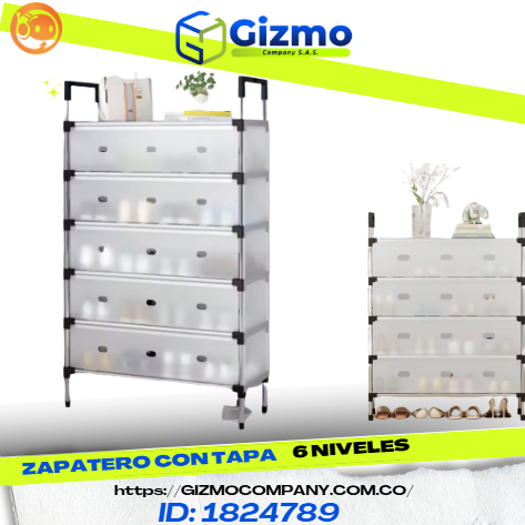 Miniatura 5 de Zapatero Con Tapa 6 Niveles